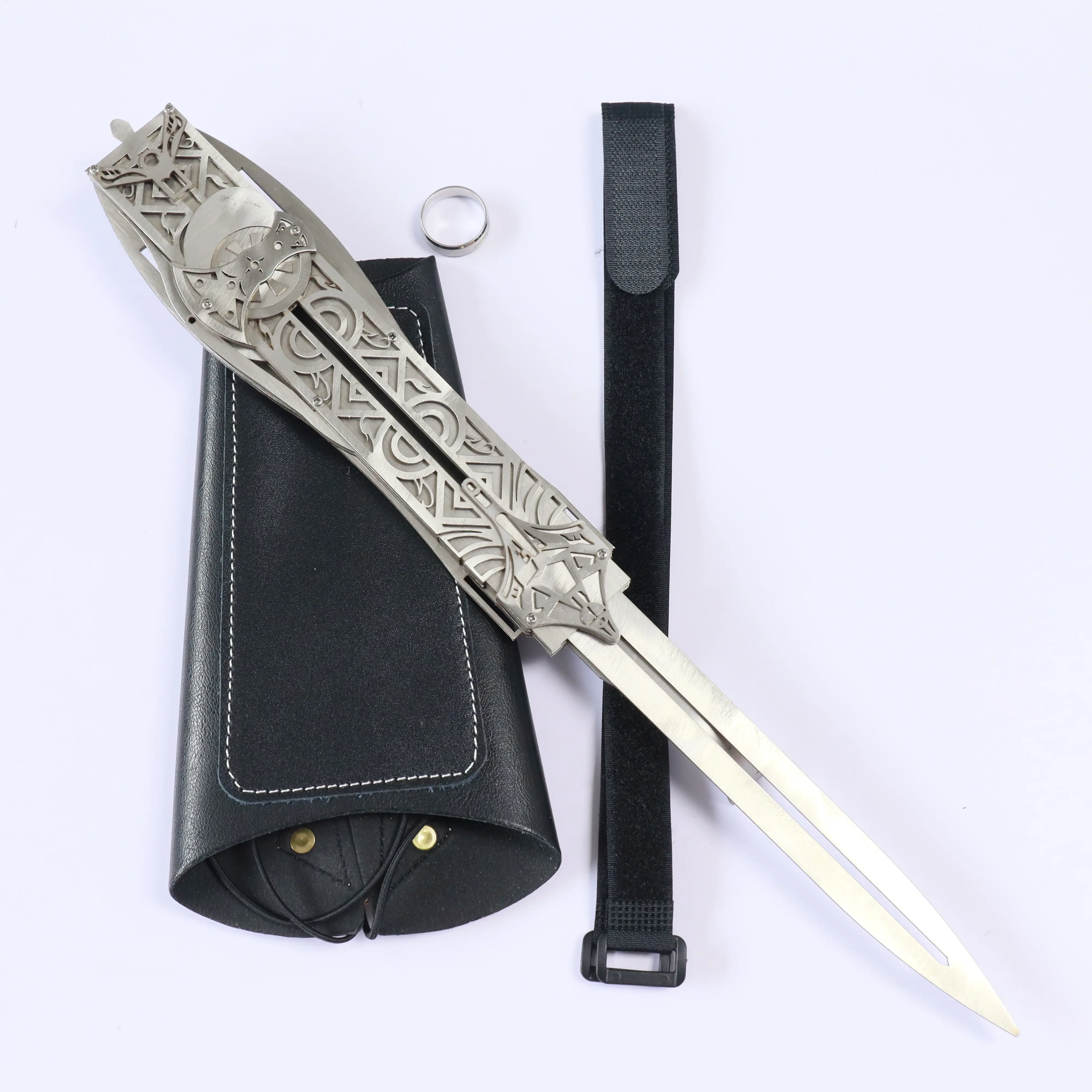 Hidden Blade Metal AC Aguilar real hidden blade